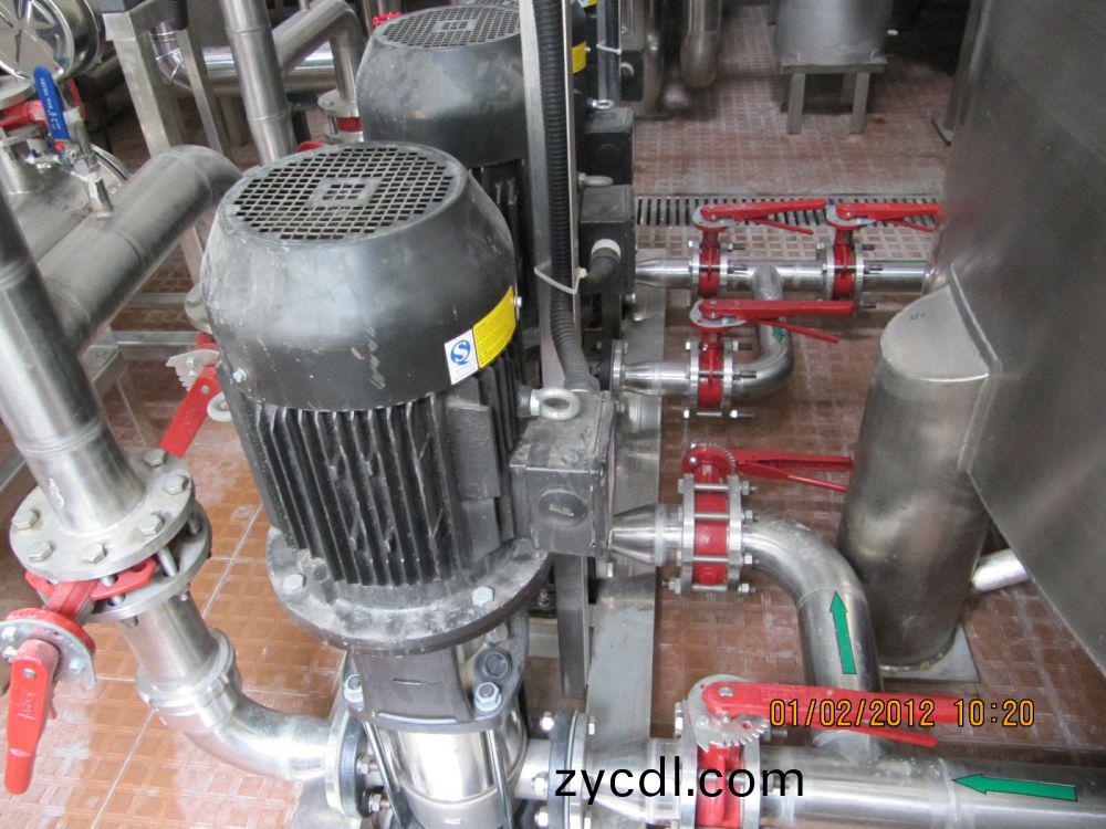 飲料廠(chang)20m3ph純(chun)水係(xi)統