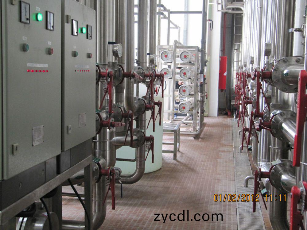 飲料廠(chang)20m3ph純水係統(tong)