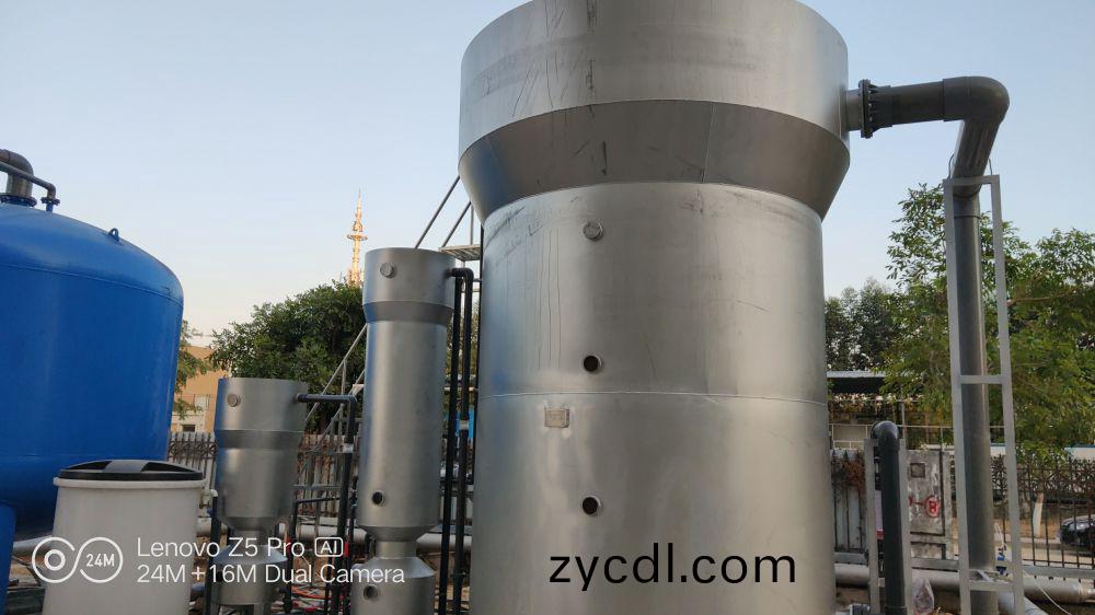 100 ton softened water project for a textile company in Guangdong