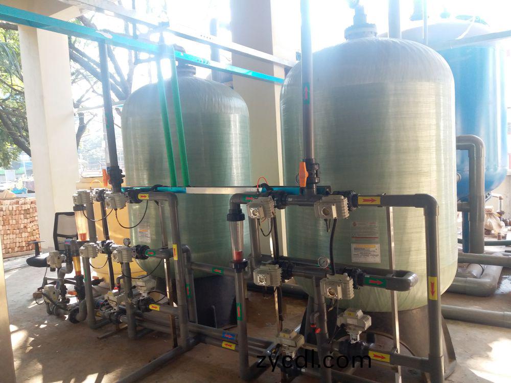 孟加拉國60m3ph輭化水工程
